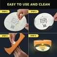 thumbnail image 4 of Aspectek Sticky Dome Flea and Bed Bug Trap – Orange & Dark Grey (2-Pack) – Bed Bug, Flea Bed Bug Trap, Bed Bugs, 4 of 7