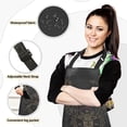 thumbnail image 3 of Dreamtimes Black Reindeer Mothers day Kitchen Apron,Oven Mitt,Pot Holder,Towel,Birthday Gifts Set for Mom Wife Grandma, 3 of 6