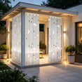 thumbnail image 5 of WDOBM Window Curtains, Privacy Curtains, No Drill Portable Waterproof Mosquito Net Outdoor Folding Curtain, Sheer Curtains, Light Filtering Curtains for Patio Curtains, 5 of 6