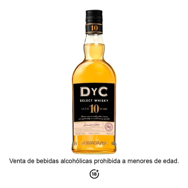 Whisky DyC 10 años 700ml
