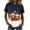 T04-Multicolor-Tops, variant on Axdhxbd Womens Christmas Shirt Cute Highland Cow Graphic Tees Xmas Short Sleeve Crew Neck Tshirts Plus Size Holiday Tops S-5XL