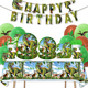 thumbnail image 5 of Decoración para fiesta de cumpleaños de dinosaurios, suministros para fiesta, mantel, caja de dulces, regalo para niños, globo para bebé, recuerdos de fiesta de cumpleaños para niños, 5 of 5