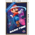 thumbnail image 3 of Nintendo The Super Mario Galaxy Movie (2026) - Mario Time Wall Poster, 22.375" x 34" Framed, 3 of 5