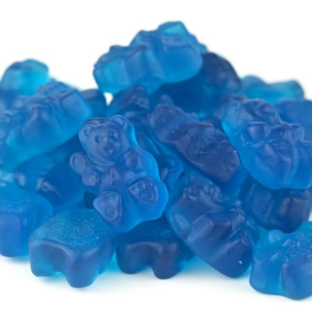 Blue Gummi Bears 2 pound Blue Candy blue raspberry gummy