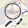 thumbnail image 5 of Inspirational Gifts Bracelets for Women Healing Natural Lapis Lazuli Stone Bracelets - Get Well Soon Gifts for Women Sister Friend Bestie - Appreciated Bracelet, 5 of 7