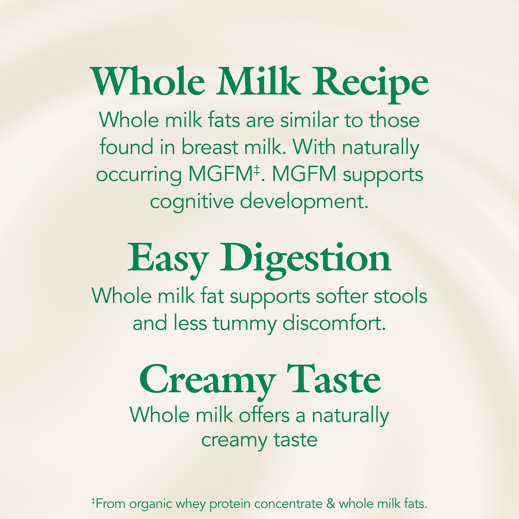 Parent’s Choice Organic Whole Milk Infant Formula Powder with Iron, Prebiotics & DHA, European Inspired, 28.2 OZ, 800 g
