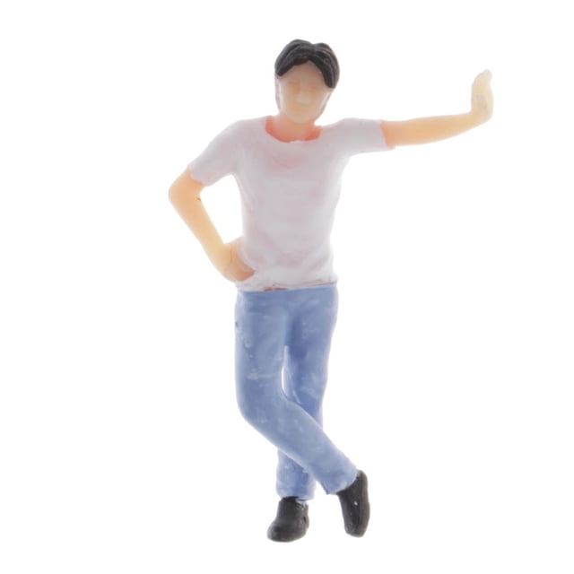 1:64 Figuras Diorama Uniforme Chica Moda Chico Japonés Chico Kabe-don B