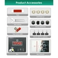 thumbnail image 6 of TPMS 4 Pcs Car Pickup Truck USB Wireless Tire Tyre Pressure Monitoring System Sensors Compatible With Android Car Radio Stereo Head Unit, 6 of 13