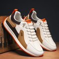 thumbnail image 4 of Sports Shoes for Men in Spring and Summer of 2025, New Anti Slip and Wear-resistant Thick Soled Men's Shoes, Driving and Leisure Hiking Board Shoes, Breathable Large-sized Work Shoes, 4 of 9