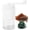 IN9-White, variant on XIMEI Manual Coffee Grinder with Ceramic Conical Burr, Adjustable Coarseness, 30g Capacity, for Espresso/French Press/Pour Over, Detachable Handle, Travel & Camping