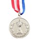 thumbnail image 3 of Medalla 5 2cm Plata Con Cinta para El Cuello Premios Concursos Fiesta, 3 of 4