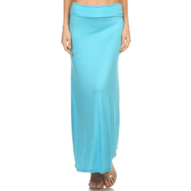 black maxi skirt walmart