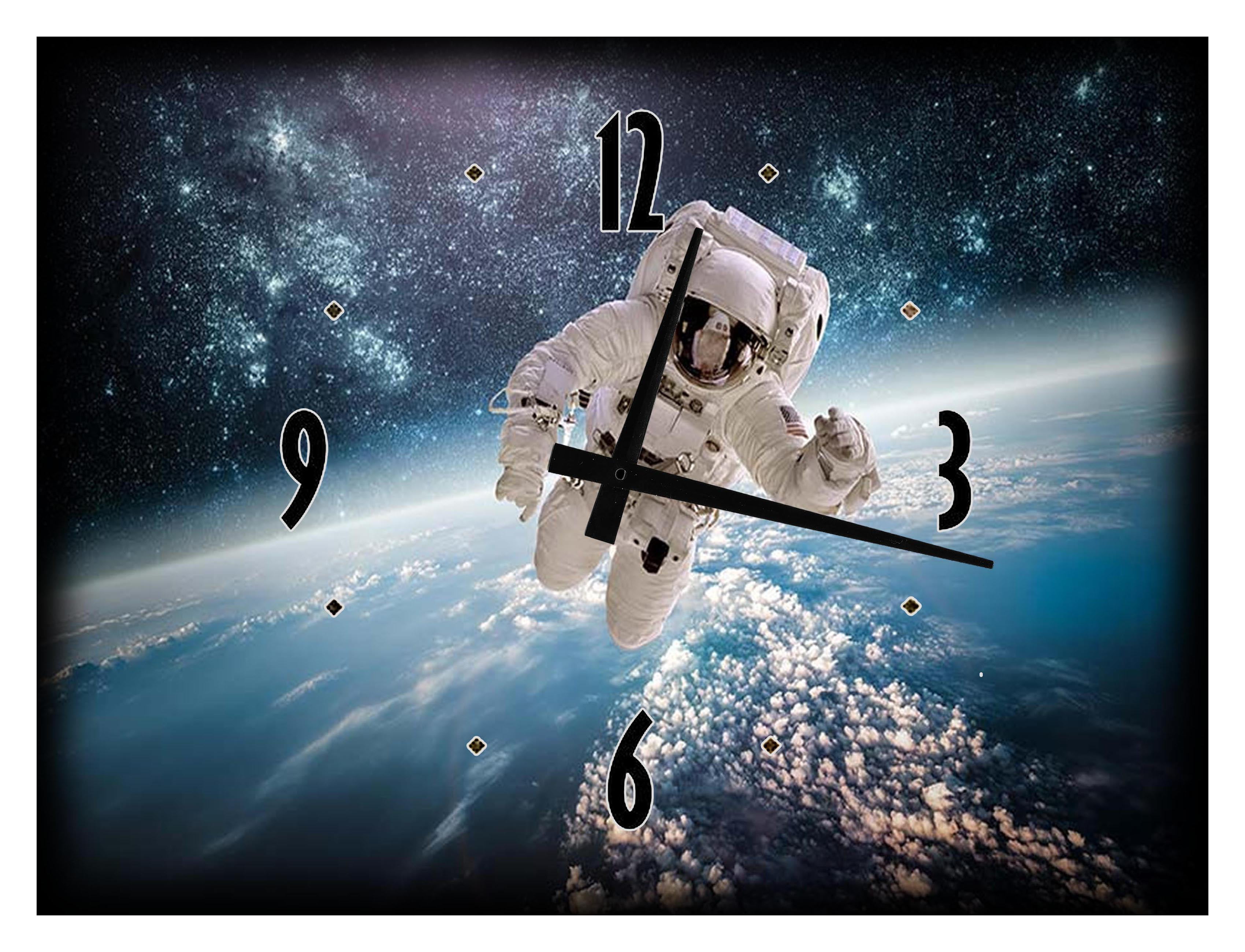 D Wall Art Home Decor Poster Satellite In Space Art Print / Canvas Print 