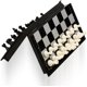 thumbnail image 5 of Juegos de ajedrez Juegos de mesa de viaje: Tablero de ajedrez plegable magnético con regalos para adolescentes Juegos familiares Juguetes educativos para niños y adultos 9.5 pulgadas, 5 of 5