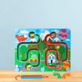 thumbnail image 3 of Laberinto puzzle Educación Rompecabezas Juguetes Laberinto Aprendizaje Juegos de Tablero de Laberinto para Niños Niño Niños B CUTICAT Tablero de equilibrio laberinto, 3 of 8
