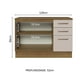 thumbnail image 3 of Gabinete Bajo Cocina Madesa Agata Con Encimera 120 cm, 3 of 5