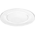 thumbnail image 3 of EcoQuality 9 inch Clear Round Dinner Plate – Elegant Disposable Plastic Dinner Plate for Weddings, Parties, Catering, and Buffets – Durable & Reusable Tableware (30), 3 of 3