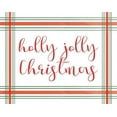 thumbnail image 2 of Lux + Me Designs 18x15 Black Ornate Wood Framed with Double Matting Museum Art Print Titled - Holly Jolly Christmas, 2 of 4