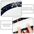 thumbnail image 3 of Christmas Snowflakes 14.5 Inch Printing PVC Leather Steering Wheel Cover Car Wheel Covers Auto Accessories, 3 of 6