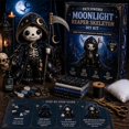 thumbnail image 3 of Patchwork Skeleton Witch Girl DIY Kit, Halloween DIY Patchwork Skeleton Set with 7 Styles Doll Making, Handmade Decor Ornament Gift for Craft Lovers, Beginner Sewing Project (cc2), 3 of 7
