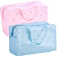 thumbnail image 1 of Cosmetic Bag Toiletry Bag Toiletry Bag For Travel Women Large Waterproof Wash Bag Make Up Bag Make-up Bag 3 Pieces, 1 of 3