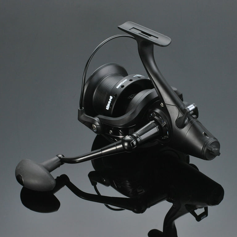 lizard 12+1 BB Spinning Reel with Front and Rear Double Drag Carp Fishing  Reel Left Right Interchangeable for Saltwater Freshwater 