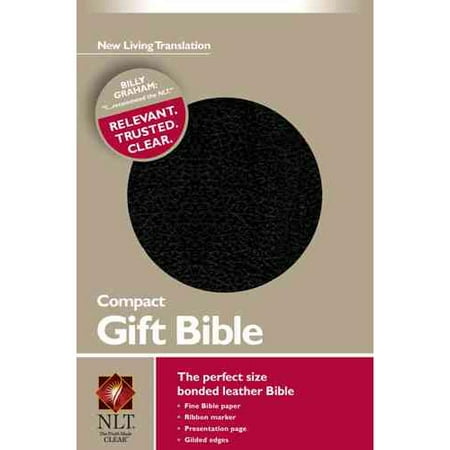 Holy Bible: New Living Translation, Black Leather, Promo Edition