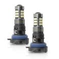 thumbnail image 1 of 2pcs HP24W LED Daytime Running Light Bulbs With DRL Base Daylight Bulb For Peugeot 3008 5008 2009-20, 1 of 2