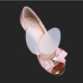 thumbnail image 3 of 1 Pair Sole Protector Anti-Slip High Heel Sole Sticker Peach Type Shockproof Forefoot High Heels Sticker (White), 3 of 6