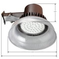 thumbnail image 2 of Honeywell 4000 Lumen LED Barn Light  Remington Bronze Finish, 2 of 6
