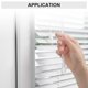thumbnail image 5 of Uxcell 6-Pack 12 Inch Clear Vertical Blinds Wand Replacement with Hook, Varilla Blanca para Persianas Transparente, 5 of 6
