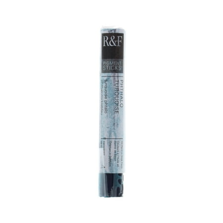 UPC: 0836943005440 | R&F Handmade Paints Pigment Stick  38ml  Pthalo Turquoise