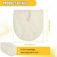 thumbnail image 2 of 10pcs Nut Milk Bags, Reusable Fine Mesh Cheesecloth Bags, Almond Milk Strainers for Soy Yogurt Cold Brew Coffee Tea Juice, Beige, 2 of 8