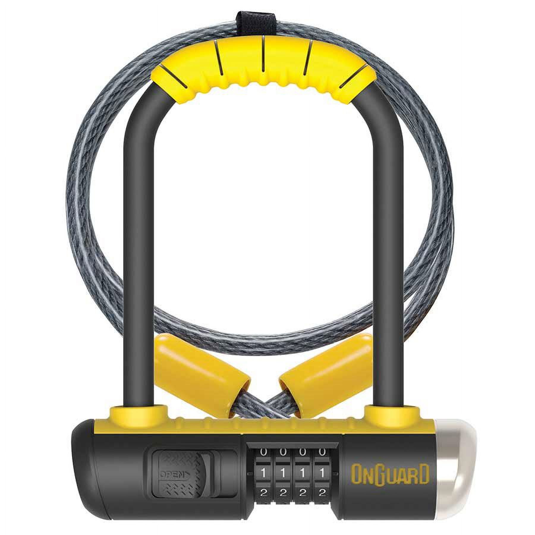 Onguard Bulldog 8015C Mini DT Mini DT w/4inx10mm Cable 13mm 3.5x5.2"/8.89x13.2cm