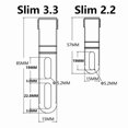 thumbnail image 4 of Multi-Purpose K Sheath Clip for Scabbard, Holster, and Waist Belt Attachment, 4 of 9