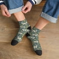 thumbnail image 3 of Naloa Deer And Flowers Ankle Socks for Women Non Slip Socks No Show Socks Classic Low Cut Casual Socks Casual Socks, 3 of 7