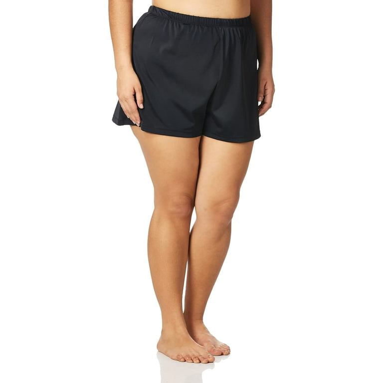 Maxine of Hollywood Women s Plus Size 2 Loose Fit Mid Rise Swim