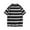 Black, variant on Men's Baseball Short Sleeve Tee Shirt Striped Casual Cotton Crew Neck Shirts Summer Basic Tops (Yellow,2XL)