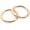 Gold, variant on Gunmetal 1-1/8" Spring O-Ring Clip (2pcs) – Snap Opening Carabiner Keyring Buckle for Purse & Bag Hardware (SCOS)