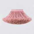 thumbnail image 2 of Xdegoge Soft Tulle Skirt for Girls, Full Tiered Ruffles, High Elastic Waist, Lightweight Fabric, Great for Daily Wear and Active, 2 of 5