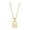 Gemini, variant on Women's Stainless Steel Dainty Tiny 12 Constellation Symbols Shell Pendant Necklace Taurus