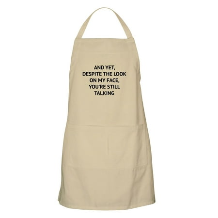 CafePress - Still Talking Apron - Kitchen Apron with Pockets, Grilling Apron, Baking Apron