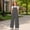 Dark Gray, variant on Girls Bib Overalls Adjustable Strap Jumpsuits Loose Fit Casual Y2K Rompers with Side Multi Pockets for Daily