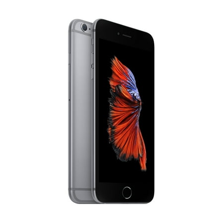 Straight Talk Prepaid Apple iPhone 6s Plus 32GB, Space (Best Compact Cell Phone 2019)