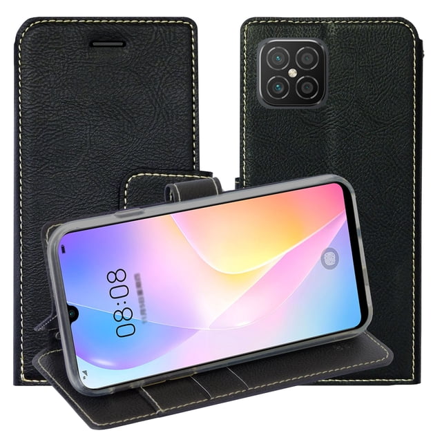 Funda Tipo Cartera Molan Cano Issue Diary Huawei Nova 8 SE Negro