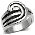 thumbnail image 1 of Bague en Acier Inoxydable Sans Placage TK635 pour Femmes Sans Pierre Couleur de Pierre Style Taille Haute 8, 1 of 4
