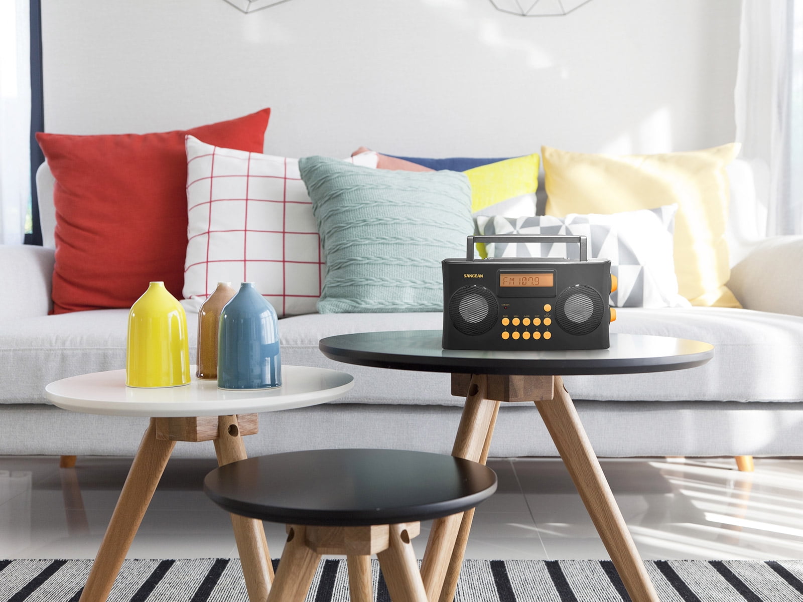 Sangean PRD17 AM/FMRDS Portable Radio Specially Designed for the