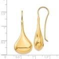 thumbnail image 4 of 14k Polished Abstract Wire Earrings, 4 of 4