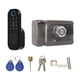 thumbnail image 2 of Lock Smart Door Sin Cablado Contraseña de Huelellas Dactilares Contraseña Desbloquear las Cerraduras de Puerta Elechtrica Wifi para Alquileres de Hogares para la Aplicación Tuya, 2 of 7