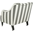 thumbnail image 6 of SAFAVIEH Homer Arm Chair Blue / White, 6 of 7